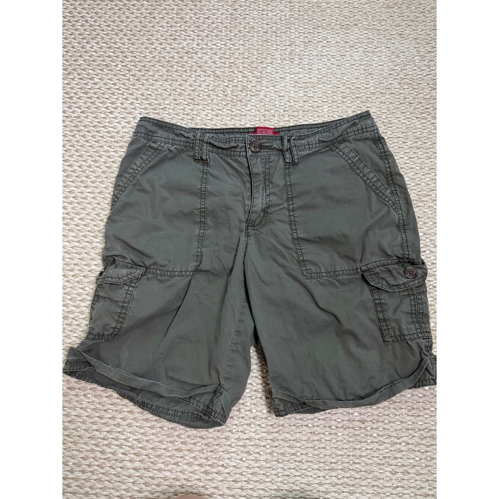 Vintage‎ Y2K Merona  Cargo Shorts Size 4 Fit 4 Cotton Utility Outdoor Summer